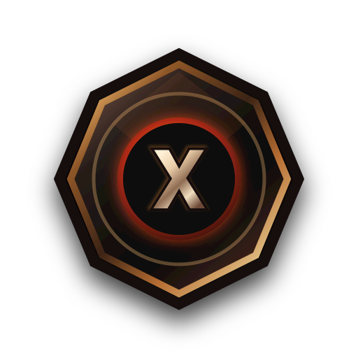 Controller X button input glyph