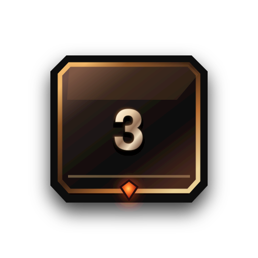 3 key input glyph