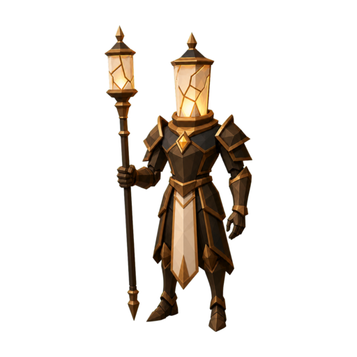 Hollow Lantern Warden PNG reference