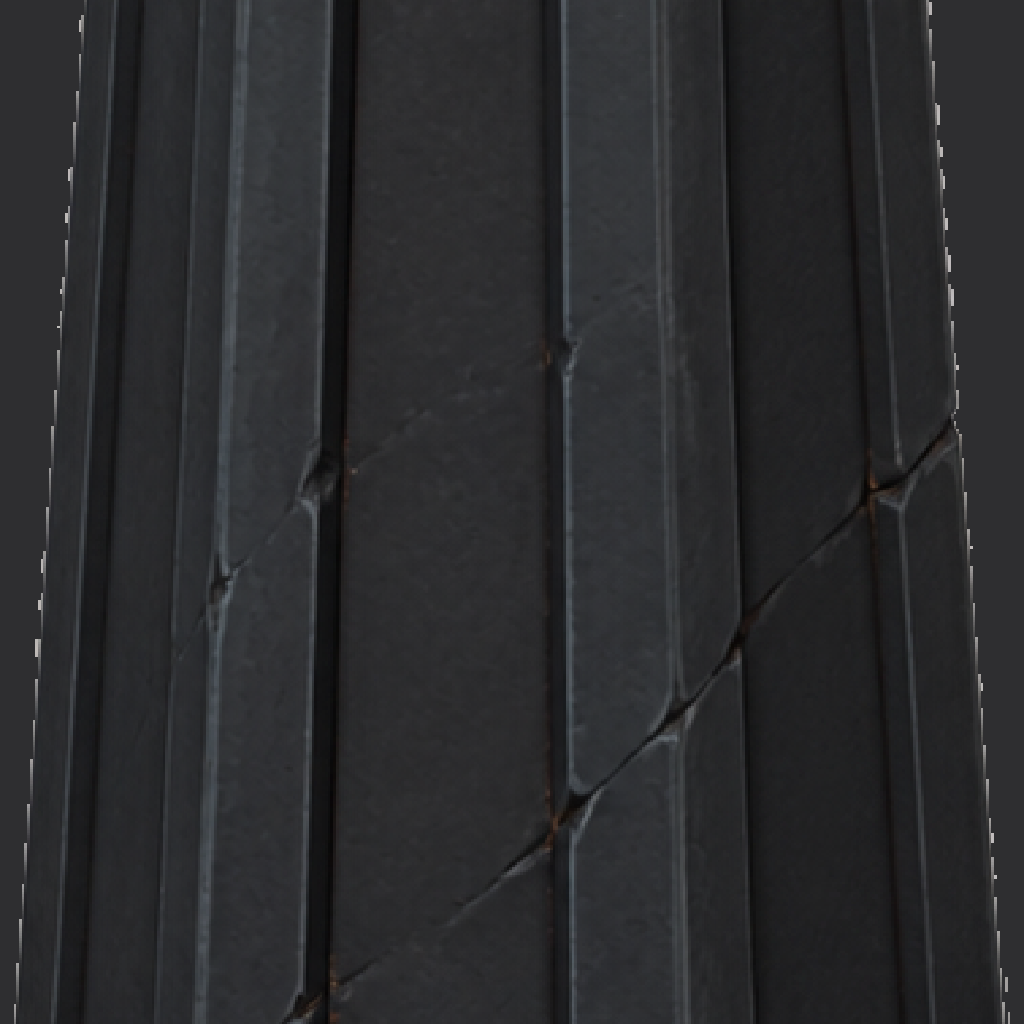 Cathedral basalt PBR set albedo channel