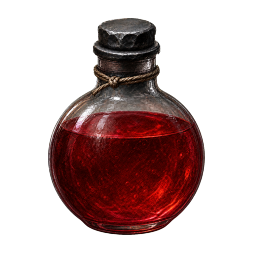 Ashen Flask item icon